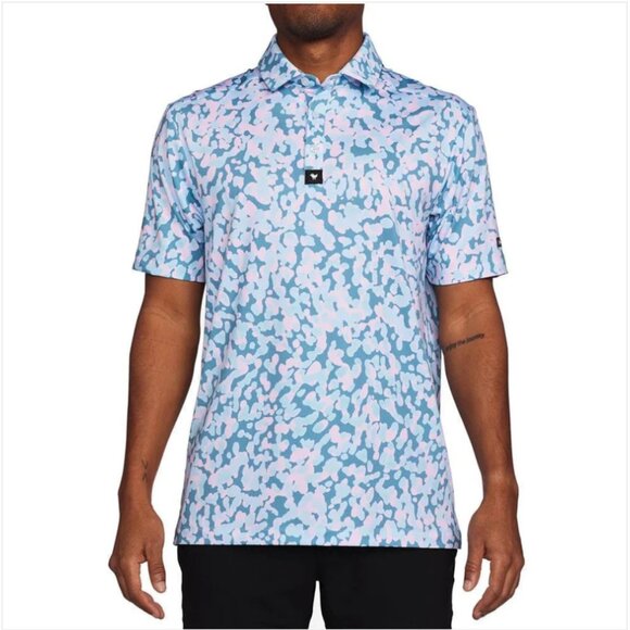 Bad Birdie Other - Bad Birdie Air Drop Polo Golf Size Medium Blue